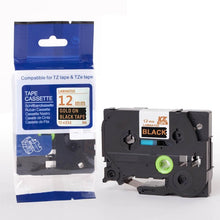 Load image into Gallery viewer, 30 color tze label tape compatible Brother p-touch printers Tze231 Tze-231 12mm for Brother P Touch Tze PT Labeler tz231 tze 231