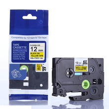 Load image into Gallery viewer, 30 color tze label tape compatible Brother p-touch printers Tze231 Tze-231 12mm for Brother P Touch Tze PT Labeler tz231 tze 231